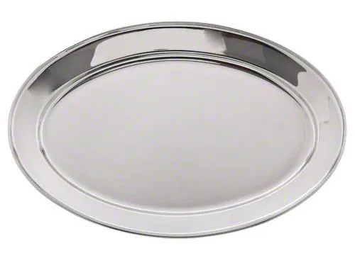 Update International OP-16 - 15.63" x 1.25" x 10.38" - Stainless Steel Platter