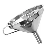 Thunder Group Stainless Steel Funnel w/ Removable Strainer 6" [SLFN006]