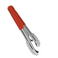 Thunder Group Red Stainless Steel Heavy Duty Tong 10" (12 per Case) [SLTG810R]