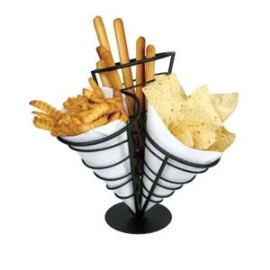 Winco French Fry 3 Cone Basket [WBKH-10]