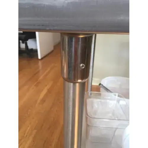 Universal B5SS3036 - 36" X 30" Stainless Steel Work Table W/ Back Splash and Stainless Steel Under Shelf
